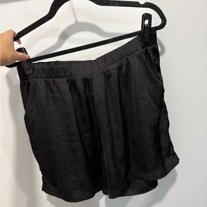 Noa Black Women's Silk Shorts